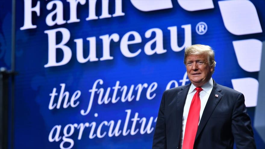 El presidente de EE.UU., Donald Trump, en un acto en la ciudad estadounidense de Nueva Orleans, Louisiana, 14 de enero de 2019. (Foto: AFP)