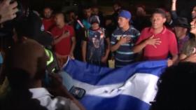Se forma nueva caravana migrante en Honduras