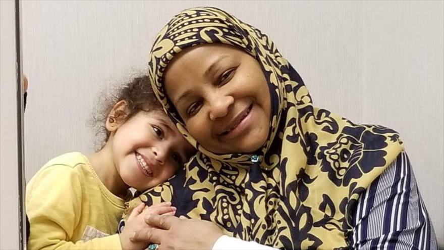 Marzie Hashemi, presentadora de la cadena Press TV.