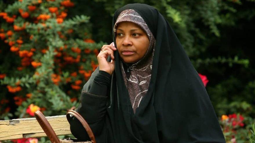 Marzie Hashemi, presentadora detenida de la cadena Press TV en EE.UU. #FreeMarziehHashemi