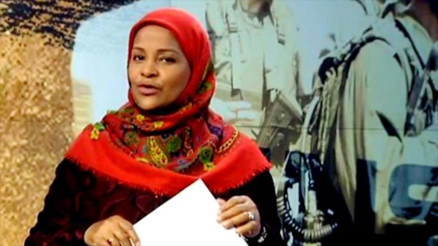 Marzie Hashemi, documentalista y presentadora de Press TV.