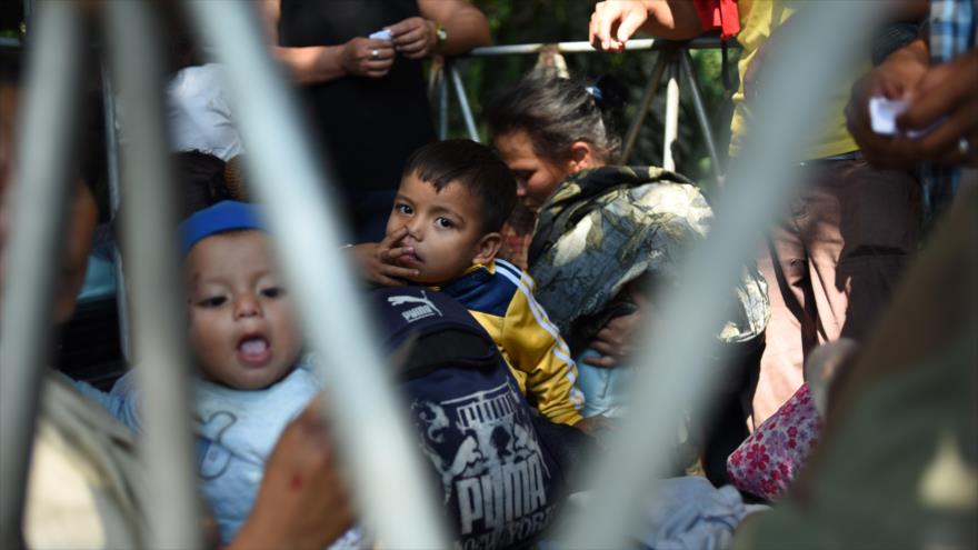 Migrantes hondureños que se dirigen hacia EE.UU., Guatemala, 17 de enero de 2019. (Foto: AFP)