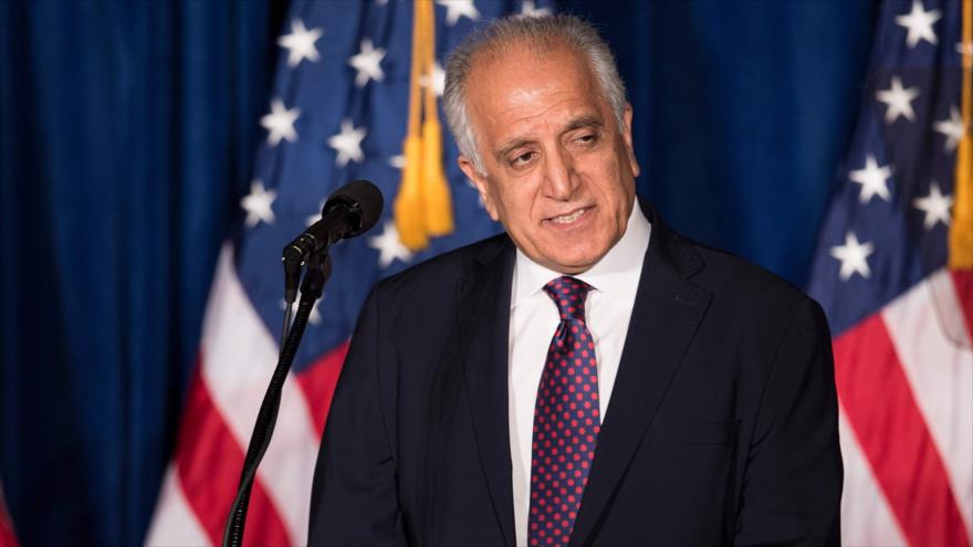 El enviado especial de Estados Unidos para Afganistán, Zalmai Jalilzad, en Washington, 27 de abril de 2016. (Foto: AFP)