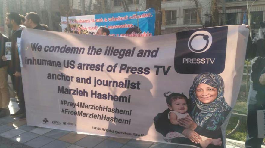 Colegas de Hashemi se manifiestan frente a sede de ONU en Teherán | HISPANTV