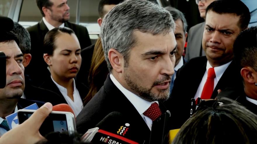 Critican a Abdo Benítez por apoyar a golpistas venezolanos | HISPANTV