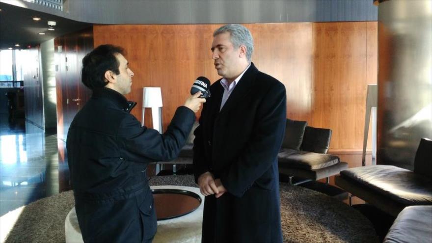 El director de la Organización de Patrimonio Cultural, Artesanía y Turismo de Irán, Ali Asqar Munesan, Madrid, 25 de enero de 2019.