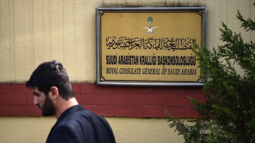 El consulado de Arabia Saudí en la ciudad turca de Estambul, 1 de noviembre de 2018. (Fuente: AFP)