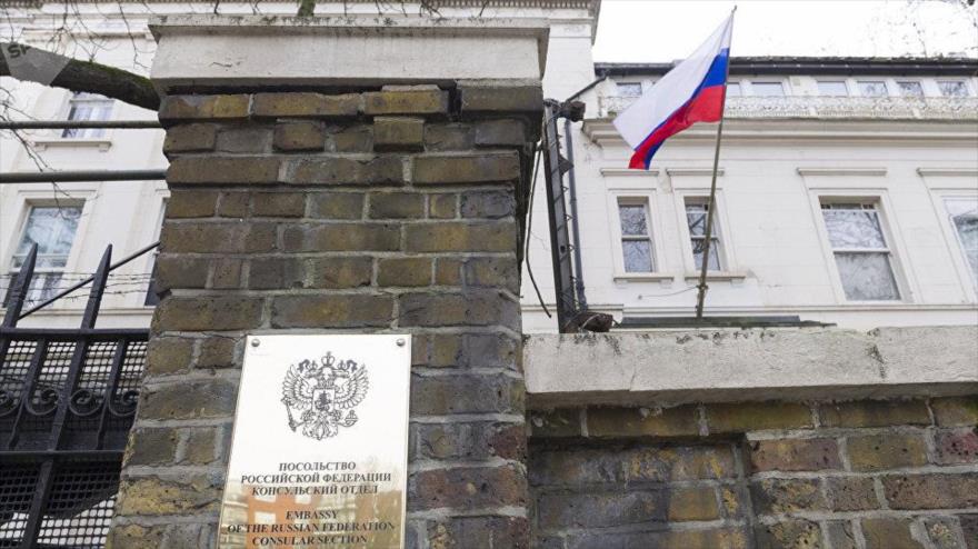 Sede de la Embajada de Rusia en Londres (capital del Reino Unido).