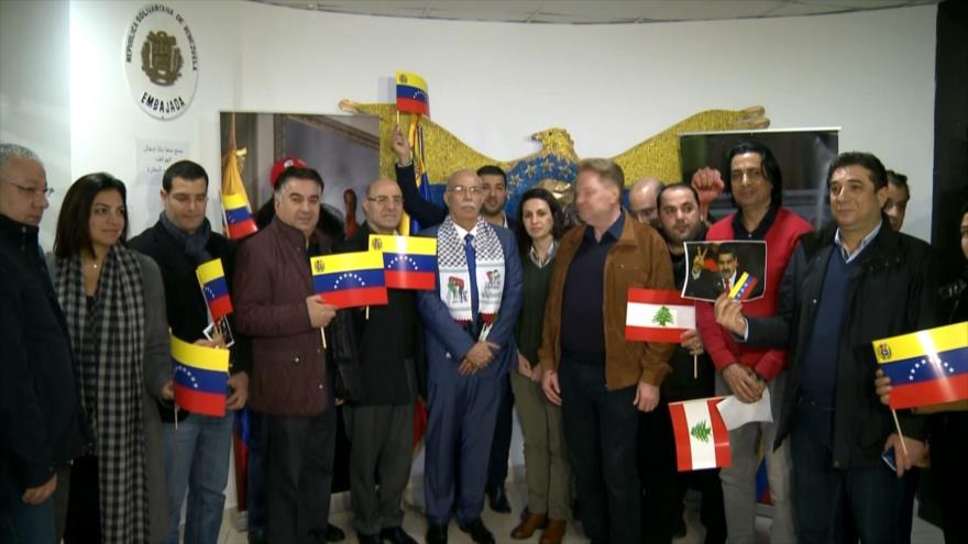 Desde El Líbano apoyan a Nicolás Maduro en Venezuela | HISPANTV