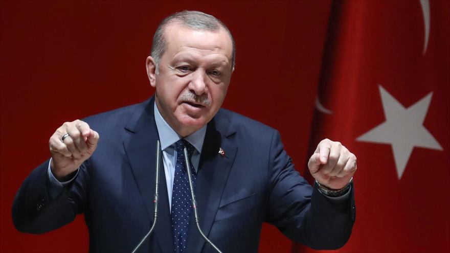 El presidente turco, Recep Tayyip Erdogan, Ankara, 11 de enero de 2019. (Fuente: AFP)