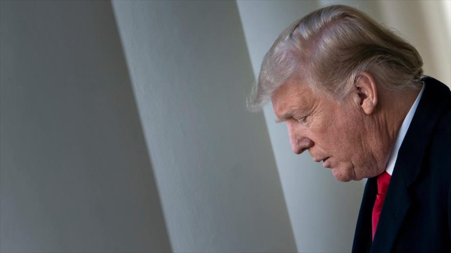 El presidente de EE.UU., Donald Trump, en la Casa Blanca, Washington, 25 de enero de 2019. (Foto: AFP)