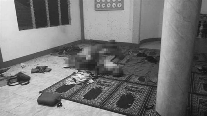 Ataque con granadas a una mezquita en Filipinas, 29 de enero de 2018. (Foto: CNN)
