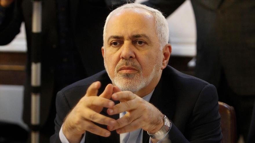 El canciller de Irán, Mohamad Yavad Zarif, en una reunión en Bagdad, capital iraquí, 13 de enero de 2019. (Foto: AFP)