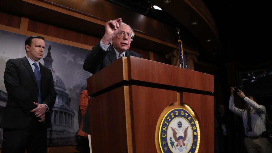 Sanders: Yemeníes ven ‘Made in USA’ en bombas que los matan
