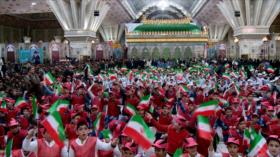 Iraníes celebran el 40.º aniversario de la Revolución Islámica