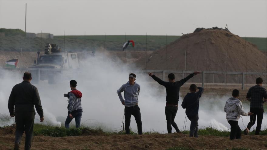 Más de 30 palestinos heridos en 45.º viernes de protestas en Gaza | HISPANTV