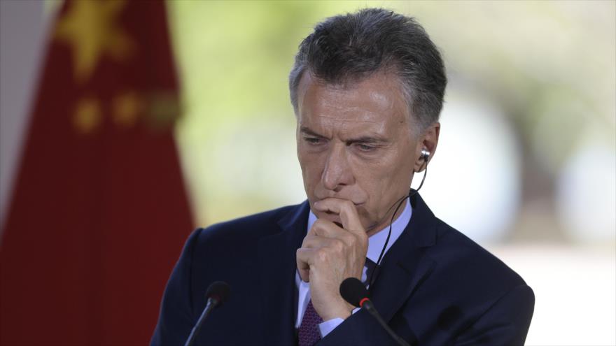 El presidente de Argentina, Mauricio Macri, Buenos Aires, 2 de diciembre de 2019. (Foto: AFP)
