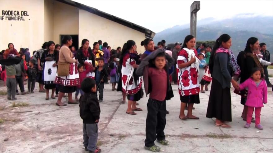 Indígenas en Chiapas sufren desplazamiento por violencia