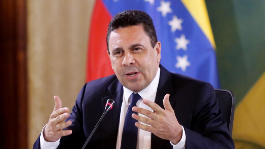 El embajador venezolano ante la ONU, Samuel Moncada.