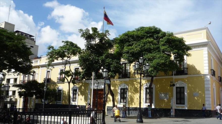 La sede del Ministerio de Exteriores de Venezuela en Caracas.