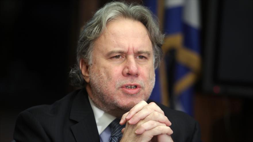 El ministro alterno de Relaciones Exteriores de Grecia, George Katrougalos.