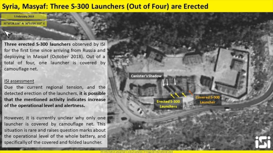 Sistemas rusos S-300 en Siria se colocan en posición ‘operativa’ | HISPANTV