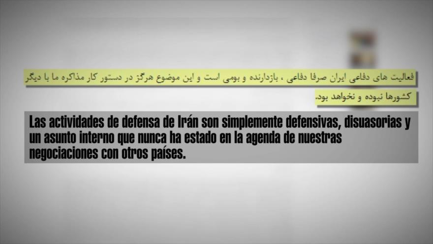 Irán descarta vínculo entre Instex y los asuntos internos del país