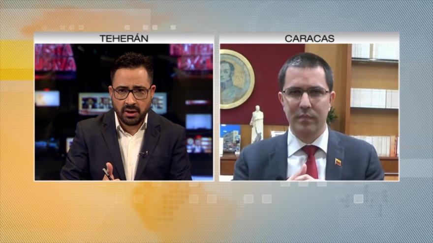 Entrevista en exclusiva del canciller de Venezuela con HispanTV