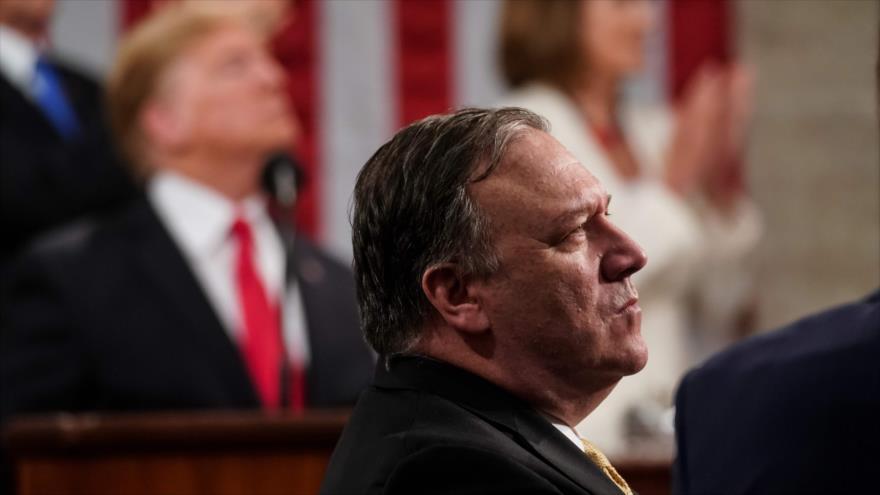 Mike Pompeo, secretario del Departamento de Estado de EE.UU., en el Congrso del país, 5 de febrero de 2019. (Foto: AFP)