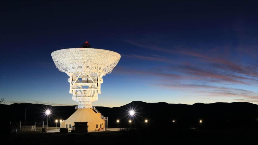 La estación espacial china ubicada en Bajada del Agrio, en la provinica argentina de Neuquén.