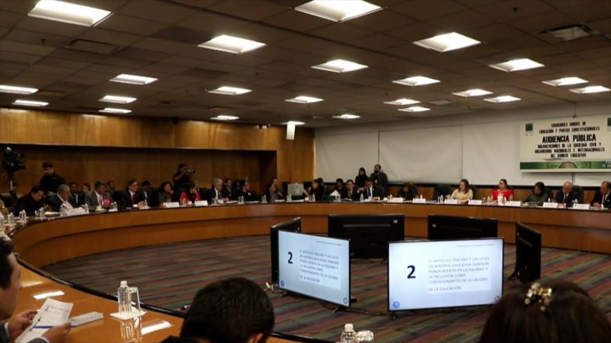 Audiencias Públicas sobre educación avanzan en el Congreso mexicano