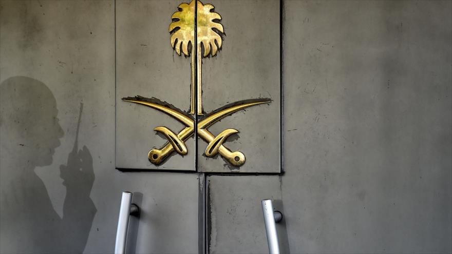 Entrada del consulado saudí en Estambul (Turquía), 1 de noviembre de 2018. (Foto: AFP)