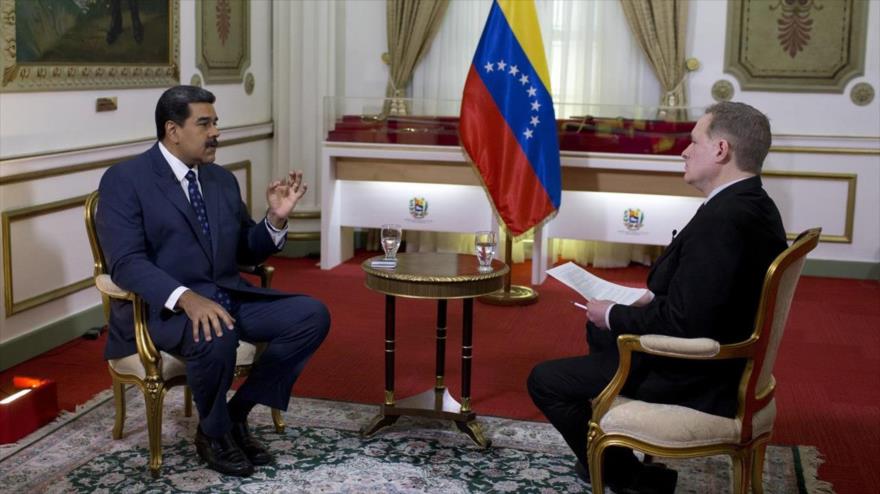 Maduro pide a Trump retirar su ‘mano infectada’ de Venezuela