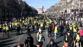 Francia vive nueva jornada de marchas de los “chalecos amarillos”