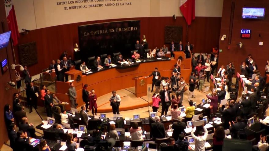 Senado mexicano vota a favor de la Guardia Nacional