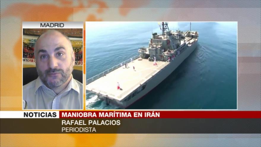 Palacios: Maniobra de Irán es un mensaje de advertencia a Israel