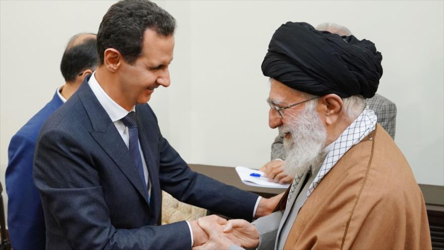 Irán acoge a Bashar al-Asad, “héroe del mundo árabe” 