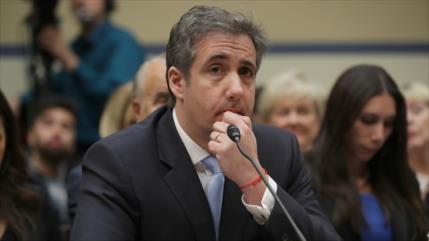 Trump, acorralado por testimonio explosivo de Cohen