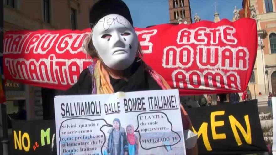 ‘Stop’ a la venta de armas italianas a Arabia Saudí