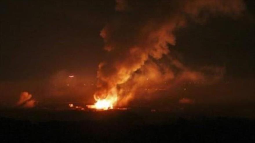Cazas y helicópteros israelíes atacan el sur de la Franja de Gaza | HISPANTV