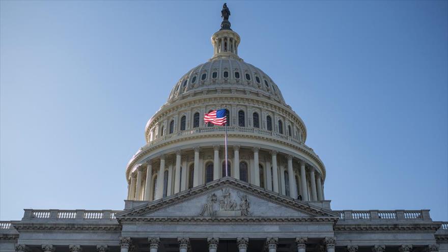 El edificio del Congreso de Estados Unidos, en Washington, la capital.