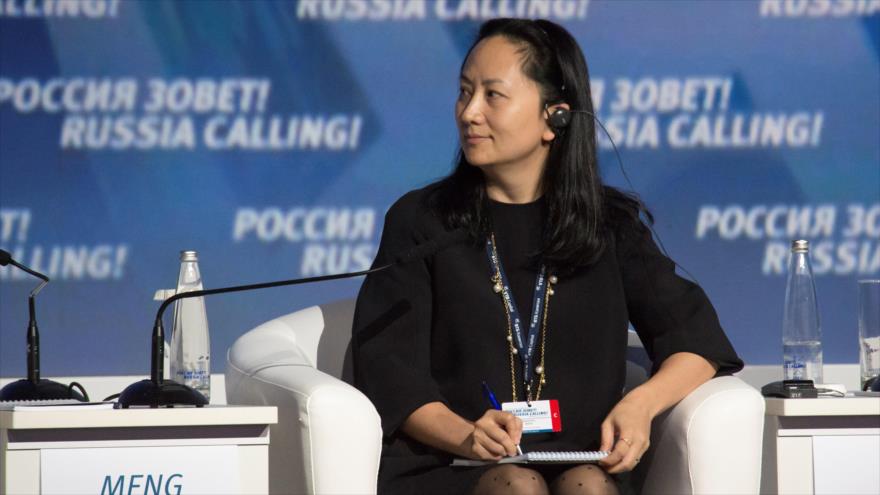 La directora financiera de la empresa china Huawei, Meng Wanzhou.