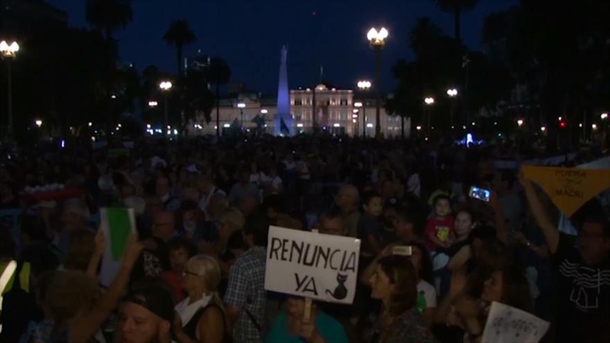 Fuerte repudio a discurso de Macri en Argentina