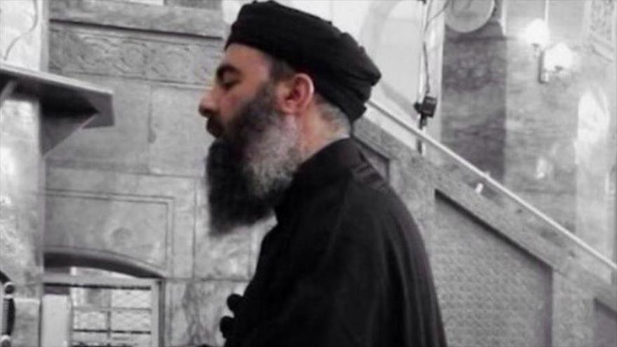 El líder del grupo terrorista EIIL (Daesh, en árabe), Ibrahim al-Samarrai, alias Abu Bakr al-Baghdadi.