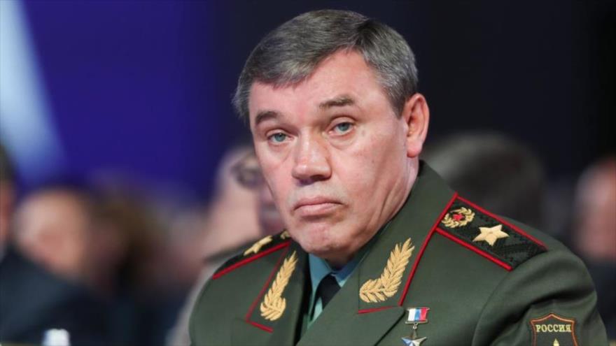 El jefe del Estado Mayor de las Fuerzas Armadas de Rusia, Valery Gerasimov.