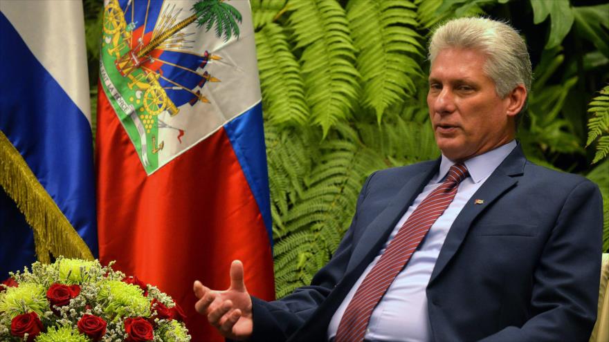 El presidente cubano, Miguel Díaz-Canel, 3 de diciembre de 2018. (Foto: AFP)