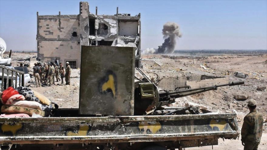 Ejército sirio atrapa y abate a terroristas de Daesh en Éufrates | HISPANTV