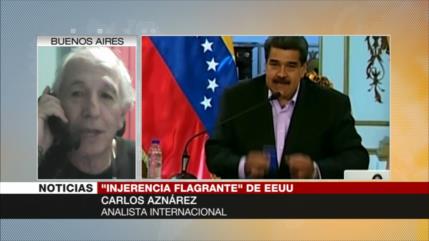Aznárez: EEUU no podrá derrocar a Maduro como no pudo con Al-Asad