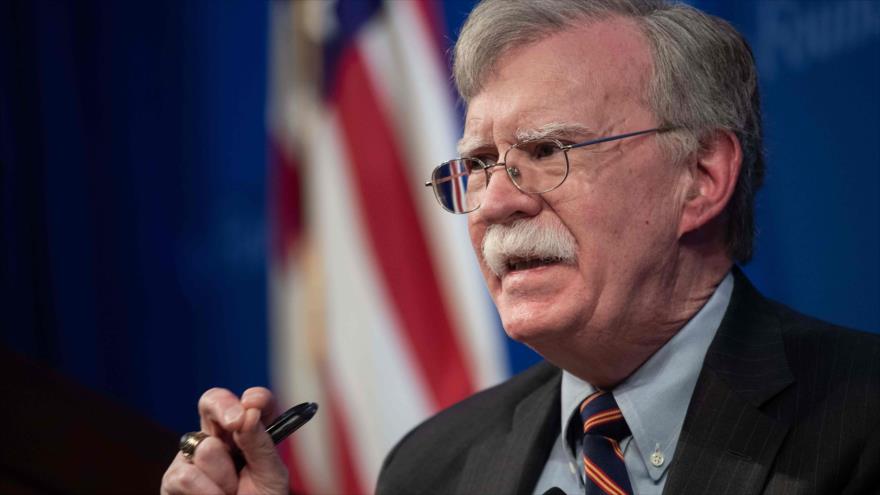 El asesor de Seguridad Nacional de EE.UU., John Bolton, ofrece un discurso en Washington, 13 de diciembre de 2018. (Foto: AFP)