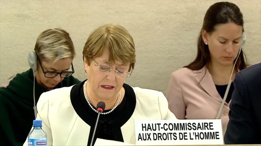 Bachelet denuncia al régimen de Israel y a Arabia Saudí | HISPANTV